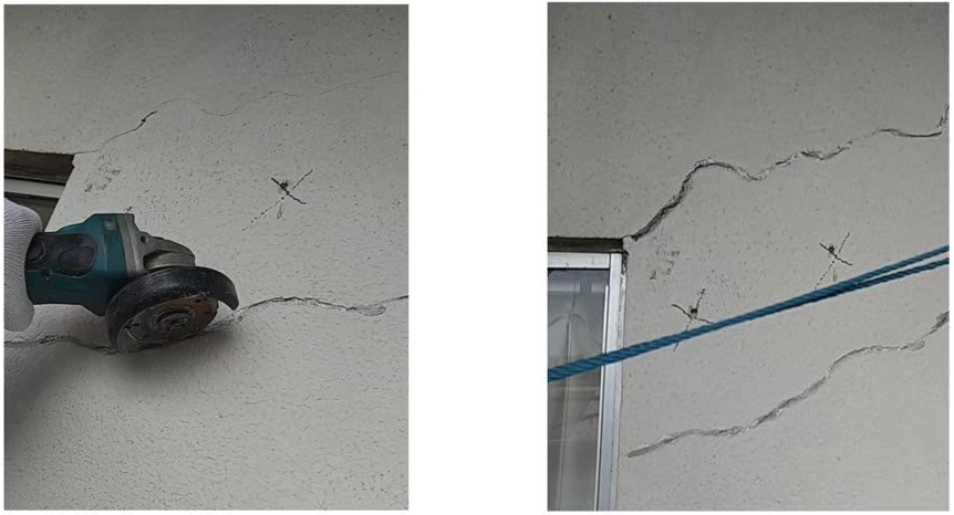 マンション外壁の下地補修