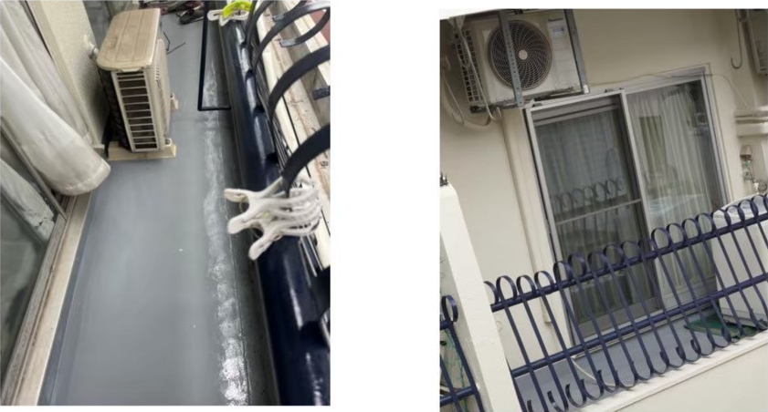 ウレタン防水(マンションベランダ)