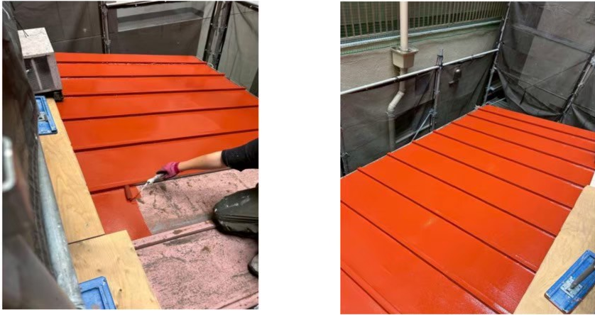 瓦棒のさび止め