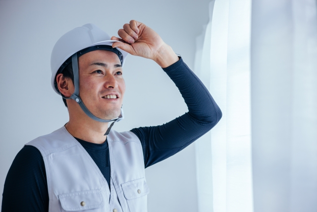 塗装会社の職人