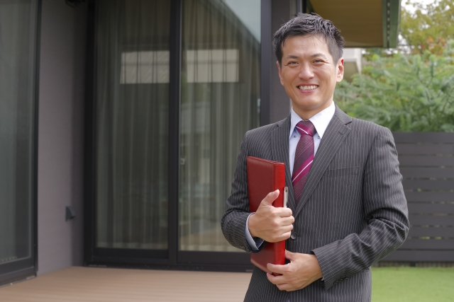 ハウスメーカーの営業マン