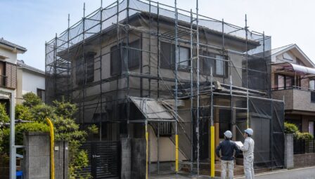 塗装工事に足場が必要な理由とは？
